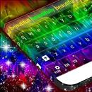Abstract Colourful Keyboard aplikacja