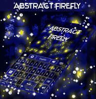 Teclado abstrato Firefly Cartaz