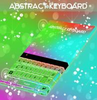 Abstract Keyboard Affiche
