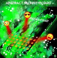 Abstract Neon Keyboard imagem de tela 1