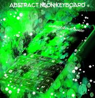 Abstract Neon Keyboard imagem de tela 3