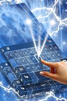 Abstract Sci-Fi Keyboard imagem de tela 1