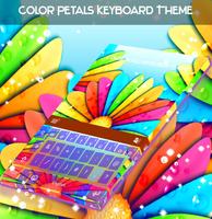 Color Petals Keyboard Theme poster
