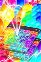 Colorful Bubbles Keyboard Theme capture d'écran 3