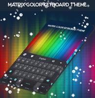 Matrix Color Keyboard Theme capture d'écran 3