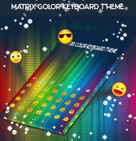 Matrix Color Keyboard Theme capture d'écran 1