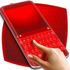 Red 3D Keyboard Theme icône