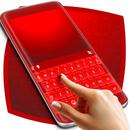Red 3D Keyboard Theme aplikacja
