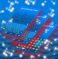 Aqua Keyboard Theme screenshot 2