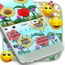 Keyboard Theme Flowers APK