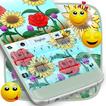 Keyboard Theme Flowers