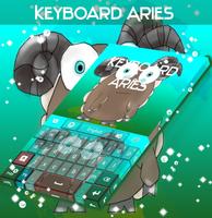 Áries Keyboard Cartaz