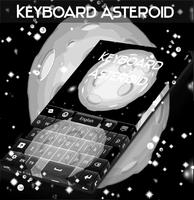 Asteroid Keyboard poster