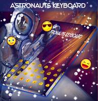 Space Walker Keyboard Theme Ekran Görüntüsü 1
