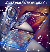 Space Walker Keyboard Theme Ekran Görüntüsü 3