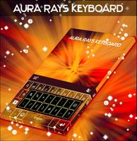 Aura Rays Keyboard-poster