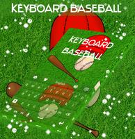 Boné de beisebol do teclado Cartaz