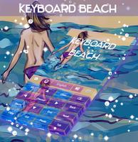 Praia Keyboard imagem de tela 3