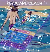 Praia Keyboard imagem de tela 2