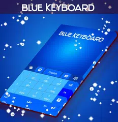 Скачать Синяя клавиатура APK