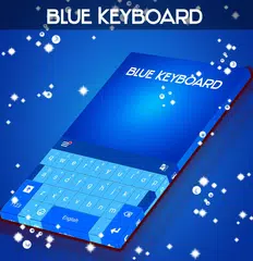 Скачать Синяя клавиатура APK