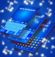 Teclado azul imagem de tela 2
