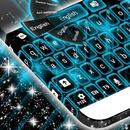 Keyboard Neon Blue Theme APK