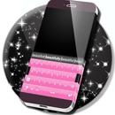 Black and Pink Keyboard Theme APK