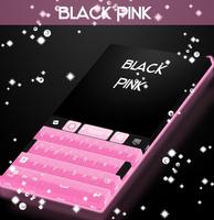 Black and Pink Keyboard Theme poster