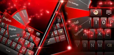 Black Red Keyboard
