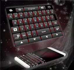 download Black Red Keyboard APK