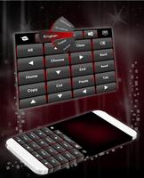 برنامه‌نما Black Red Keyboard عکس از صفحه