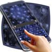 Dark Blue Sparkles Keyboard