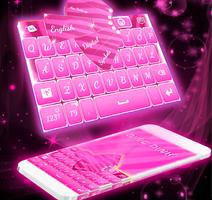 Bling Bling Keyboard Theme poster