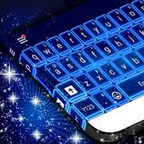 霓虹蓝色主题 对于 Keyboard 图标