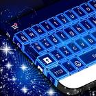 Icona Tema Blu Neon per Keyboard