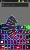 GO Keyboard Neon Color Free скриншот 1