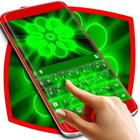 Neon Green Keyboard Theme آئیکن