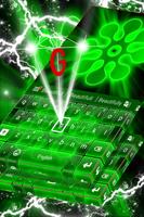 Neon Green Keyboard Theme اسکرین شاٹ 3