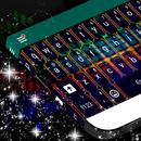Neon Rainbow Keyboard Theme APK
