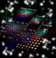 برنامه‌نما Neon Rainbow Keyboard Theme عکس از صفحه