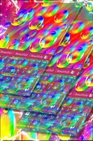 Rainbow Bubbles Keyboard Cartaz