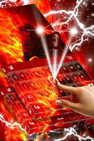 Chama Teclado Tema imagem de tela 1