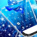 GO Keyboard Glowy Azul APK