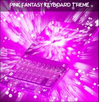 Pink Fantasy Keyboard Theme poster
