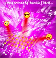 Pink Fantasy Keyboard Theme screenshot 1