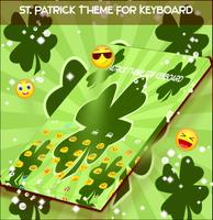 St. Patrick Theme For Keyboard imagem de tela 1