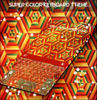 Super Color Keyboard Theme capture d'écran 2