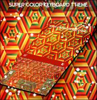 Super Color Keyboard Theme capture d'écran 3