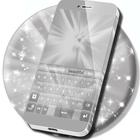 Tema Teclado Prata (Gratuito) ícone